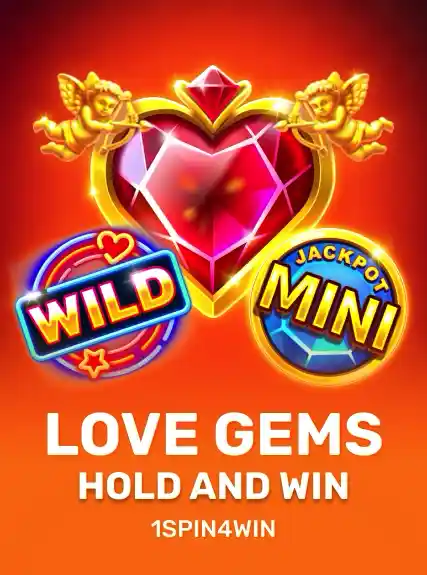 Love Gems Hold And Win game tile