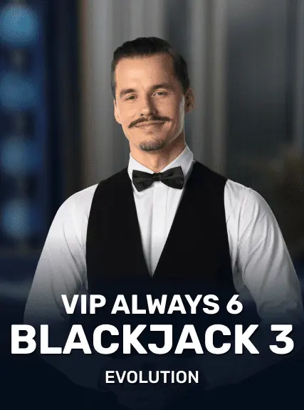 VIP Always 6 Blackjack 3 game tile