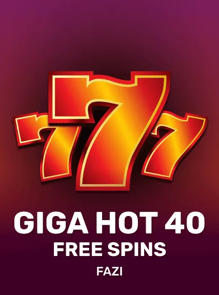 Giga Hot 40 Free Spins game tile